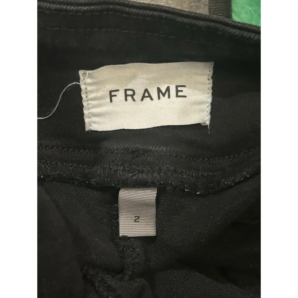 Frame Black Jeans size 2 - Picture 3 of 3